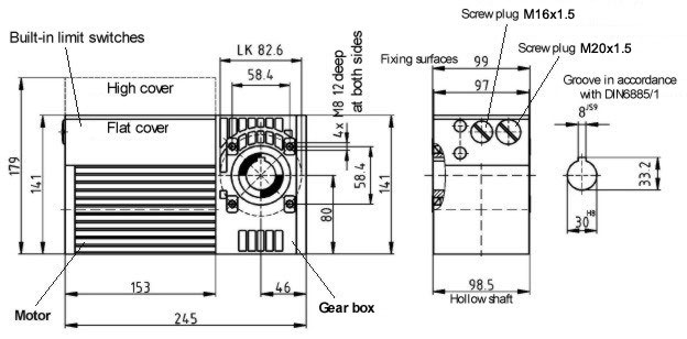 Masszeichnung MR 6